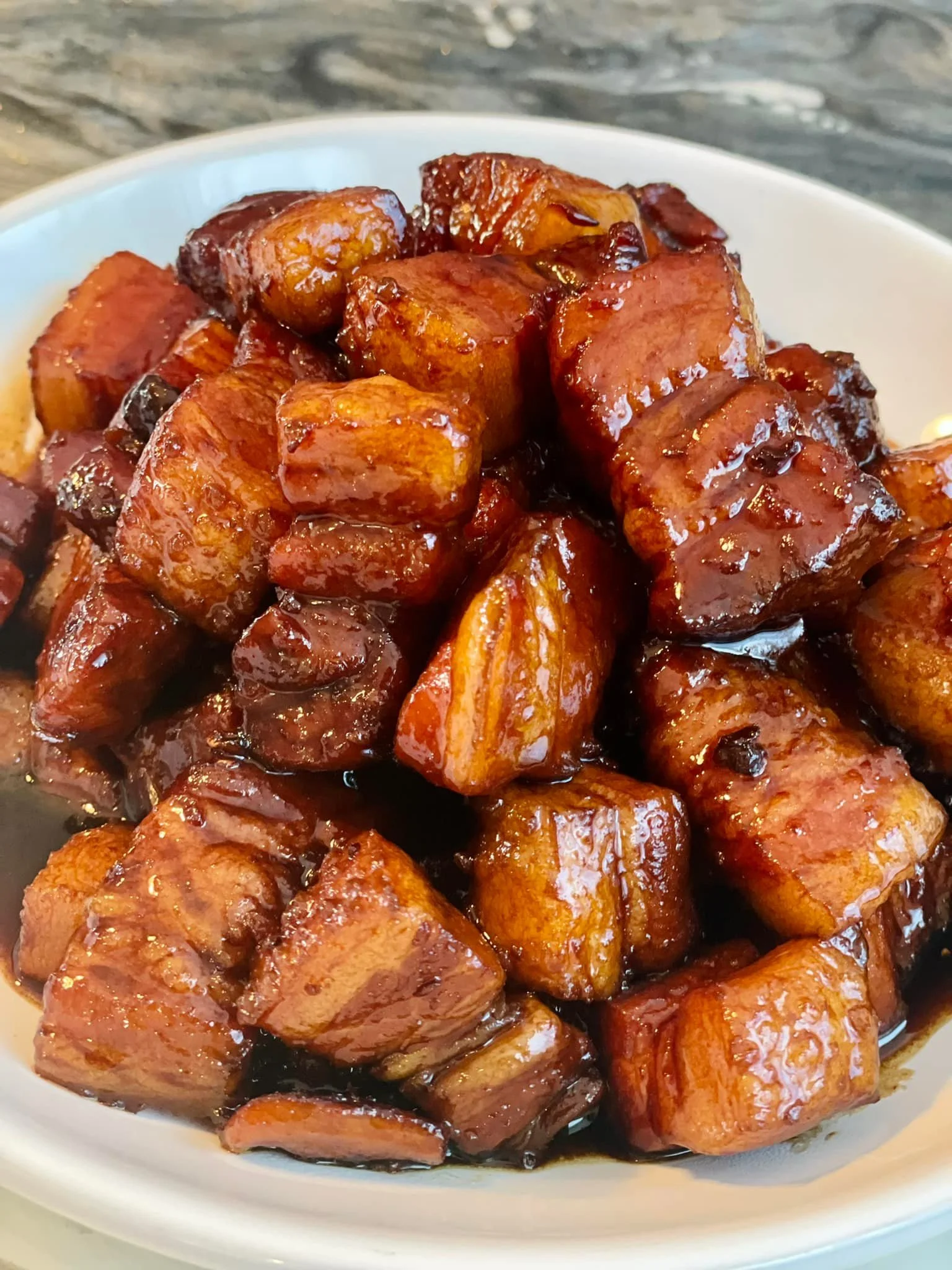 Sweet Braised Pork Belly