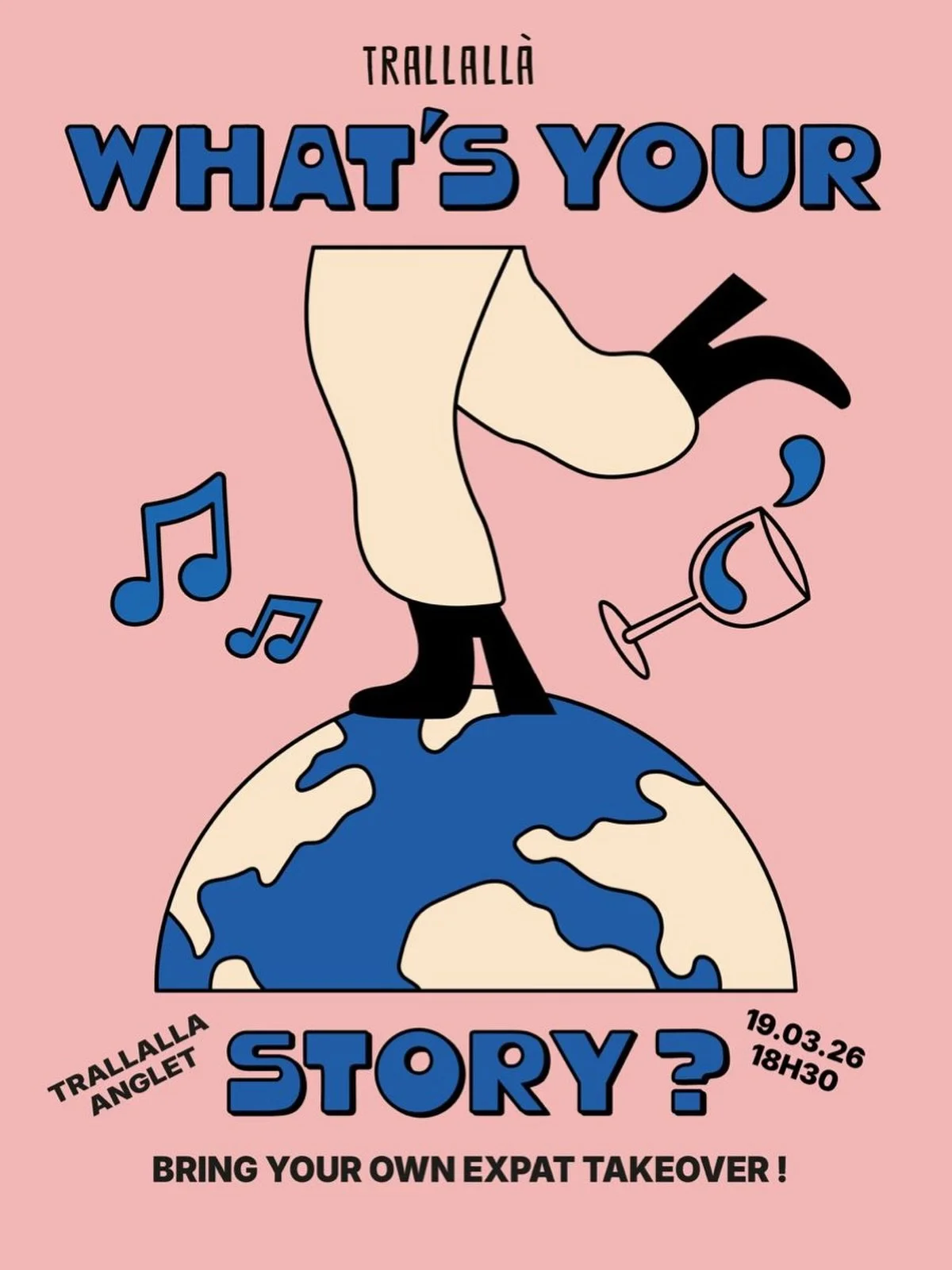 🌍 EXPAT Bring Your Own Night is BACK @ Trallall&agrave;! 

You loved the first one&hellip; so we&rsquo;re bringing it back. Same concept, same vibes - just another great night together.

Calling all expats in the Basque Country - whether you&rsquo;v