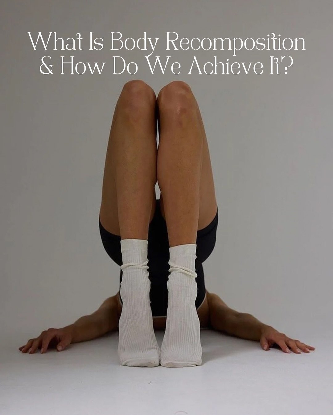 What is Body Recomposition &amp; How Do We Achieve It?

👉 Losing fat while maintaining or building muscle
Because:
 &bull; Fat mass and muscle mass are not the same, &amp; they impact your metabolism very differently

🔬 Why this matters 
During tra