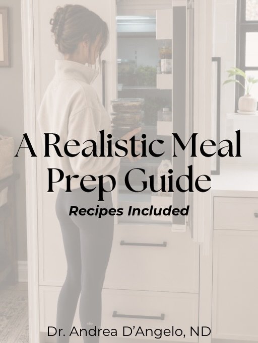 Realistic meal prep 🥑🤍

I created this guide for YOU!

You want to feel healthier, more organized, and less stressed around food&hellip; without spending countless hours in the kitchen 
Inside you&rsquo;ll find: &bull; realistic meal prep strategie