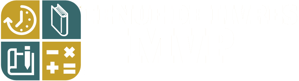 Graphic promoting a bookkeeping event for independent booksellers with icons of a clock, book, calendar, and math symbols.