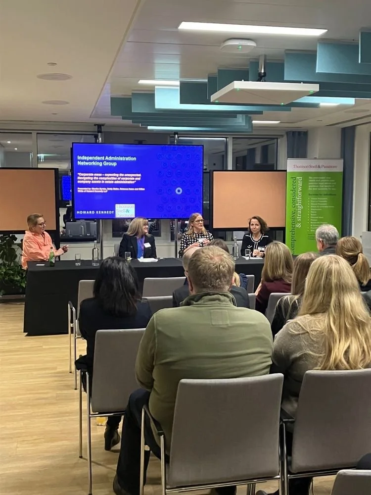 Spring Seminar 2024: Corporate mess – expecting the unexpected. Navigating the complexities of corporate and company assets in estate administration