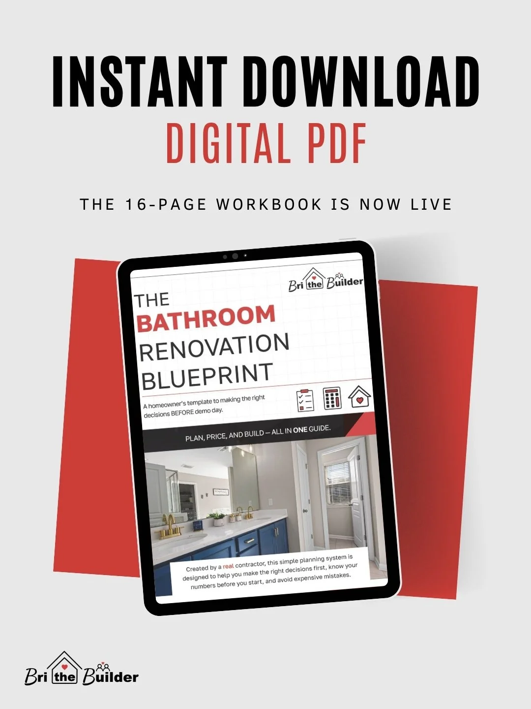 [ INSTANT DOWNLOAD ] The Bathroom Renovation