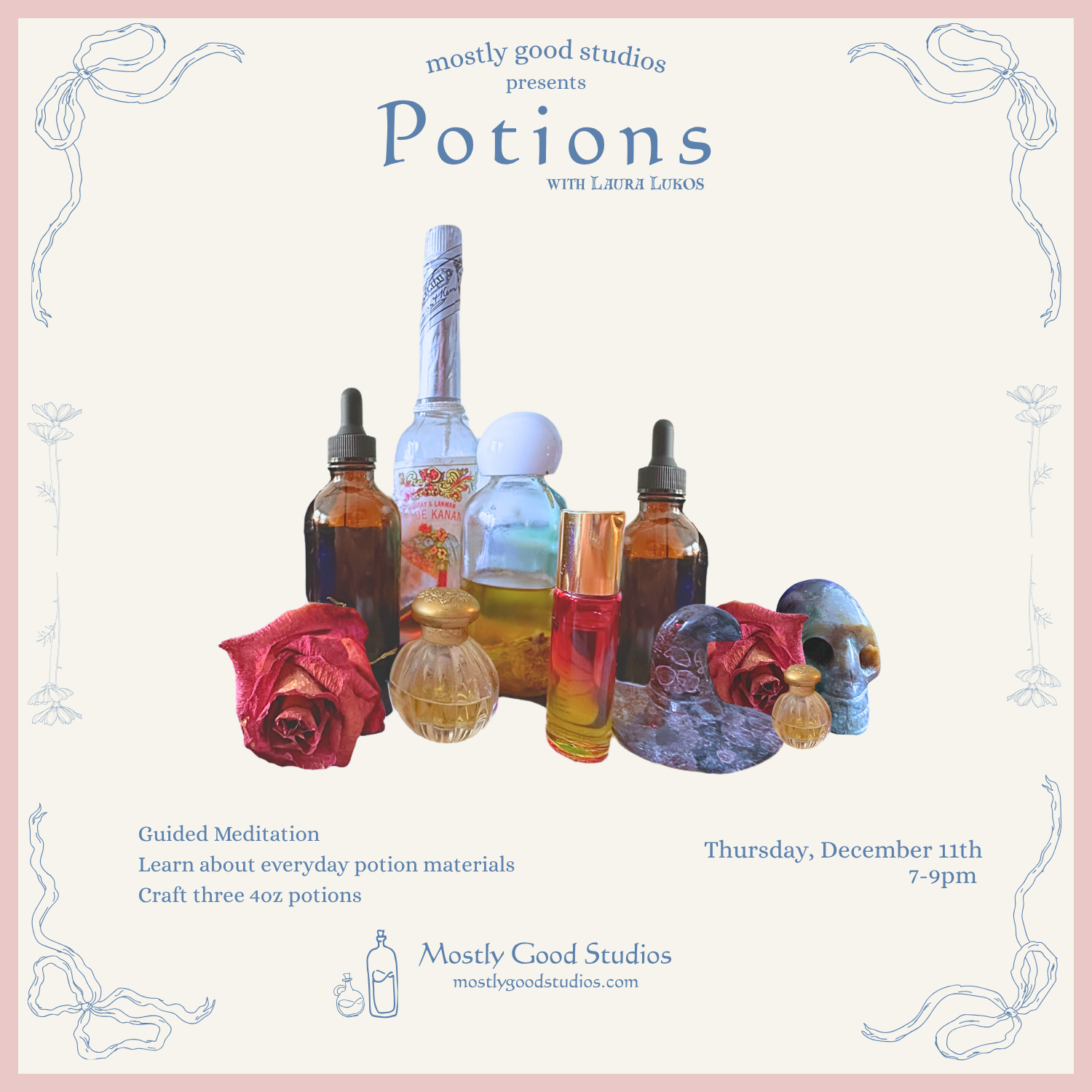Winter Potions at Mostly Good Studios