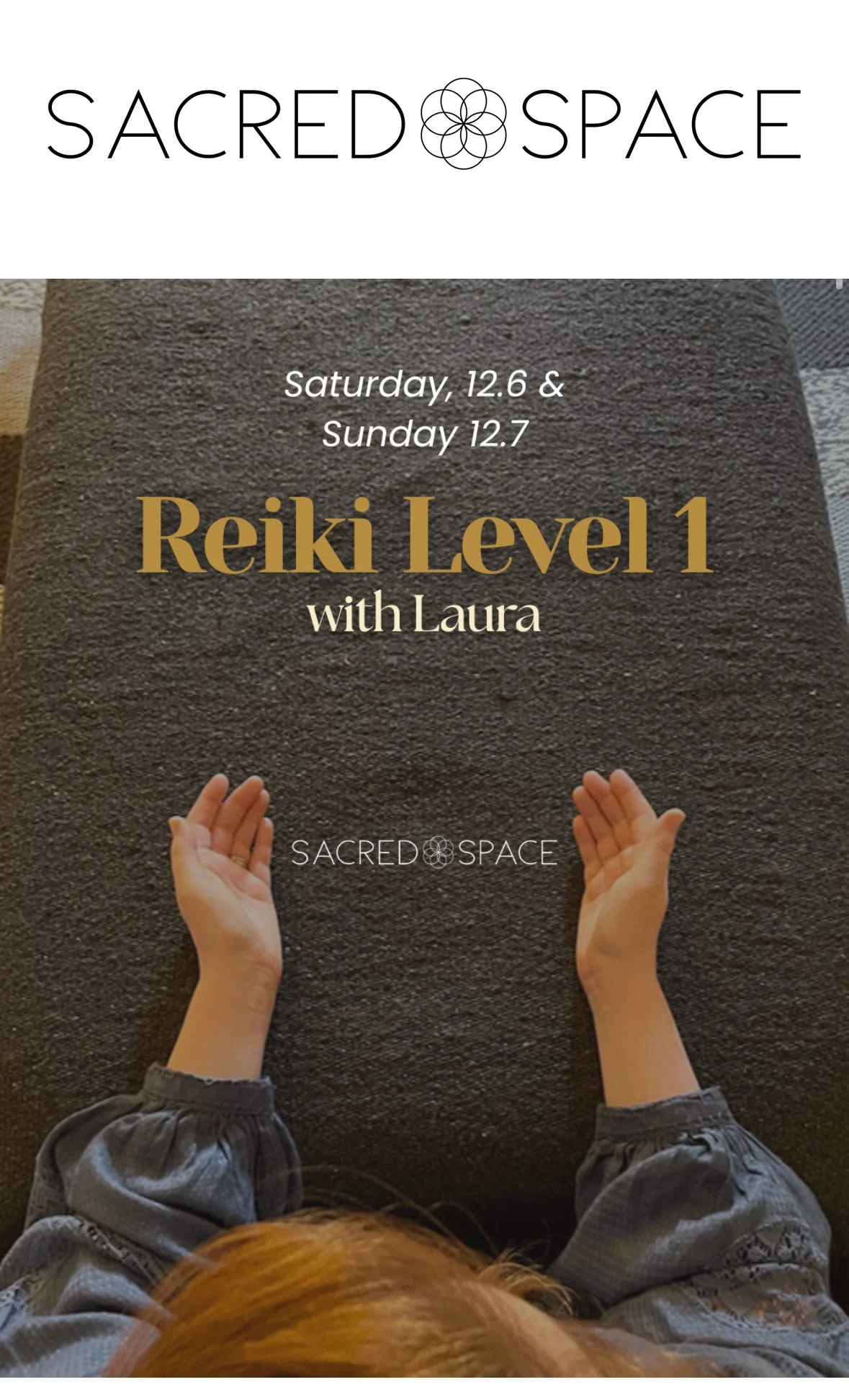 Reiki Level 1 Training at Sacred Space Astoria