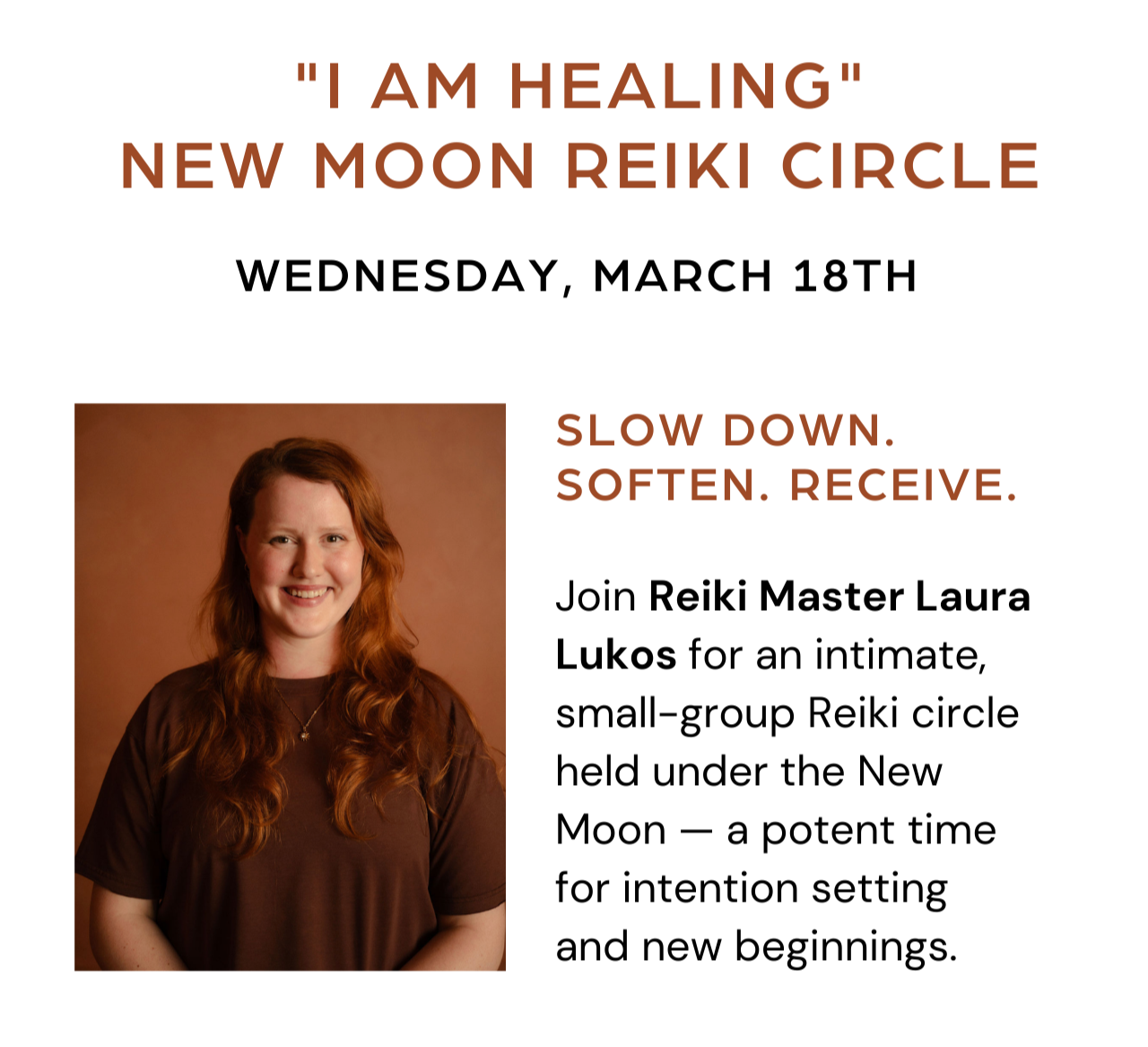 I am Healing • New Moon Reiki Circle