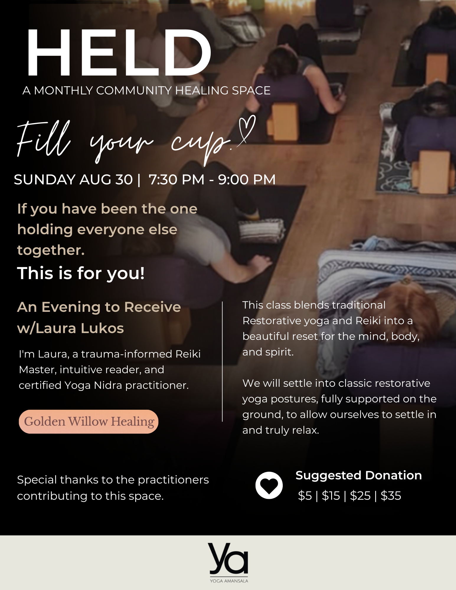 HELD: A Monthly Community Healing Space 