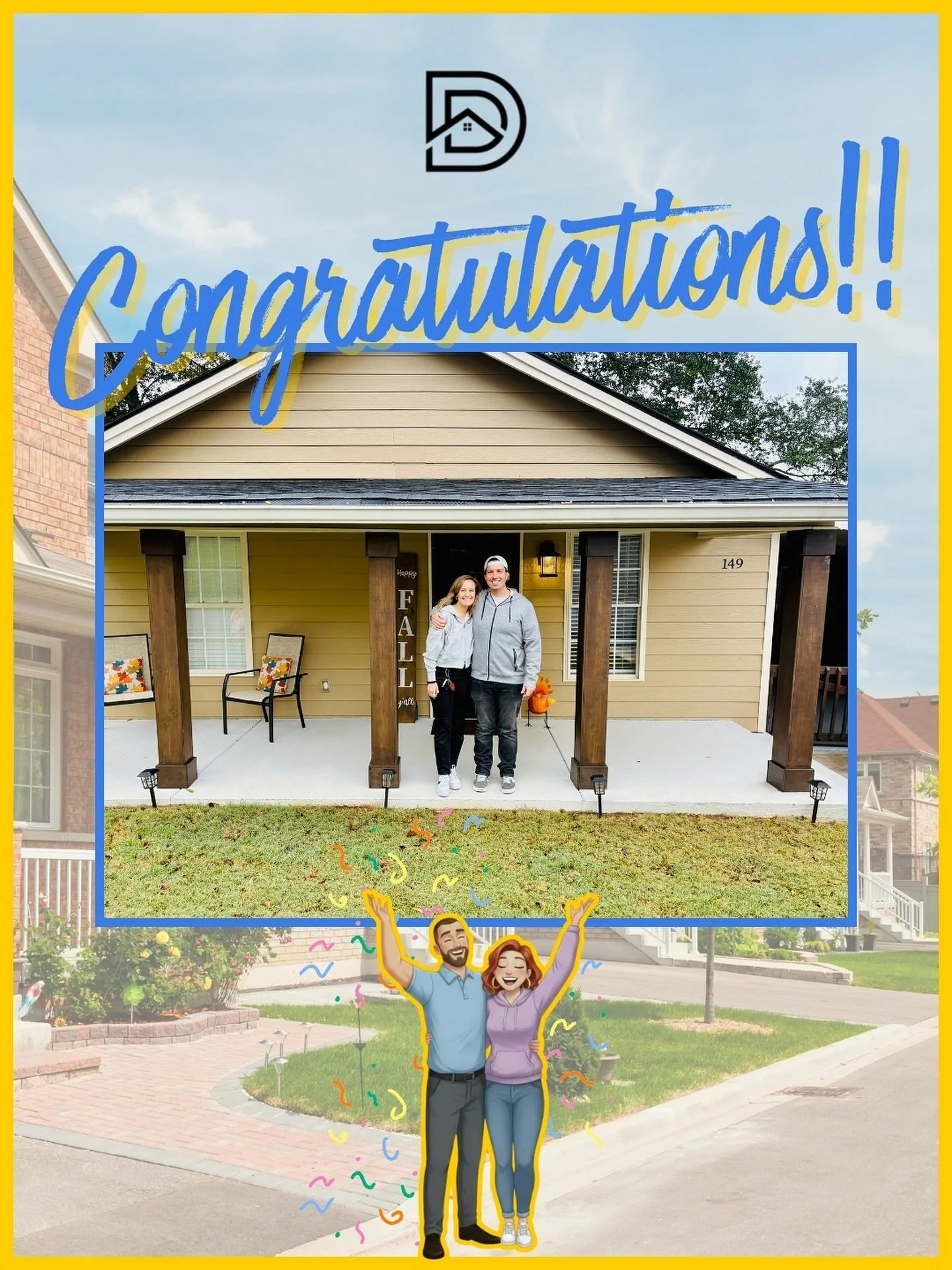 🎉 CLOSED! 🏡✨

Congratulations to our friends, Matthew and Ally! 🙌 Helping friends reach their real estate goals is always special &mdash; and finding a unicorn 🦄 investment property in such a competitive market made this one even more exciting. ?