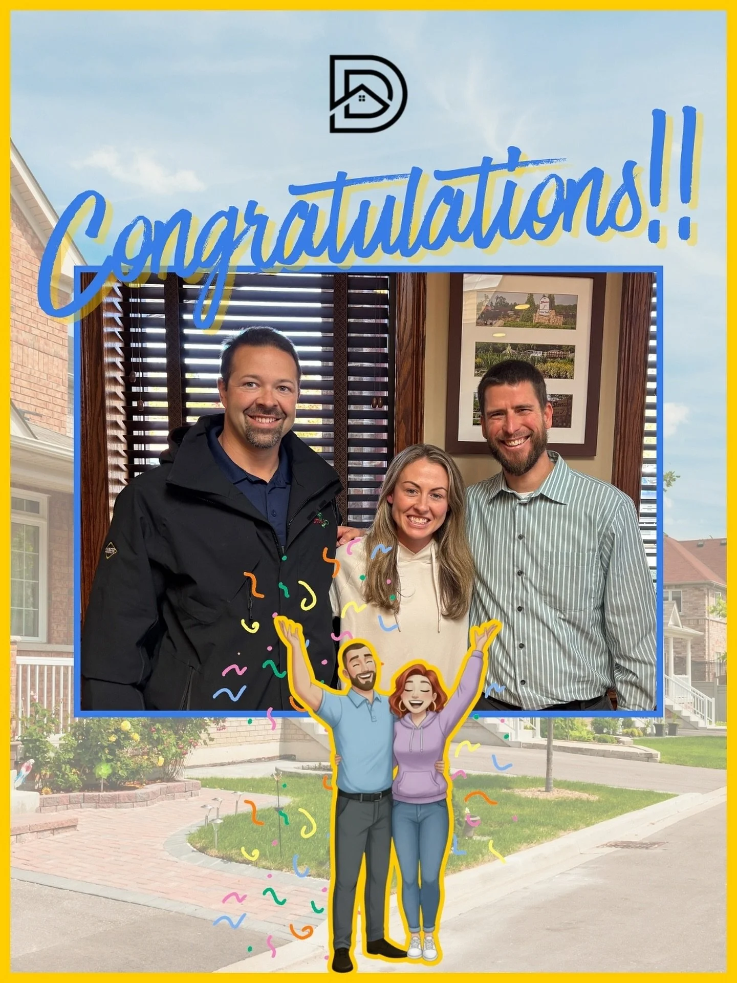🎉 Congratulations, Devon &amp; Michelle, on the purchase of your new home! 🏡✨

I&rsquo;ve known Michelle and her family since we were young, and it was an honor to help them buy their very first home. This time around, they needed a little more spa