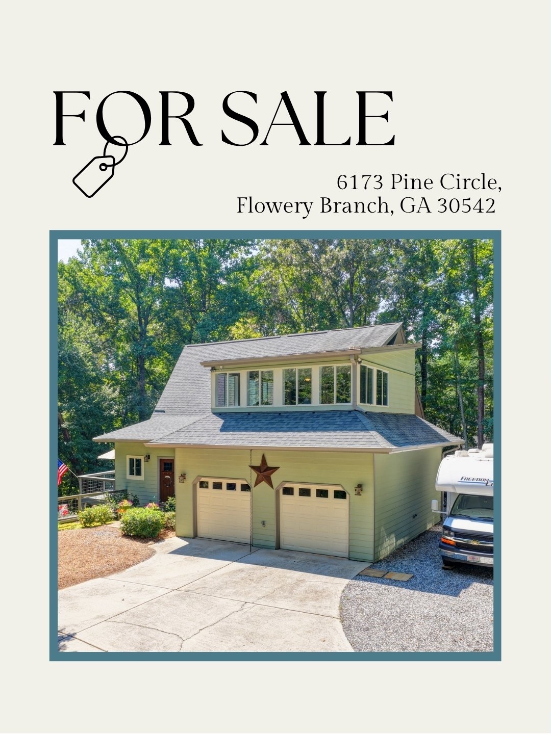🌊🏡 **Privacy meets Lake Lanier living at 6173 Pine Circle!**
https://youtu.be/0OYAbh78kOg?si=eAX2Nom-Ve6fEzLt

Tucked away on **1.27 private acres in Flowery Branch**, this home gives you space to breathe, room to gather, and the Lake Lanier lifest