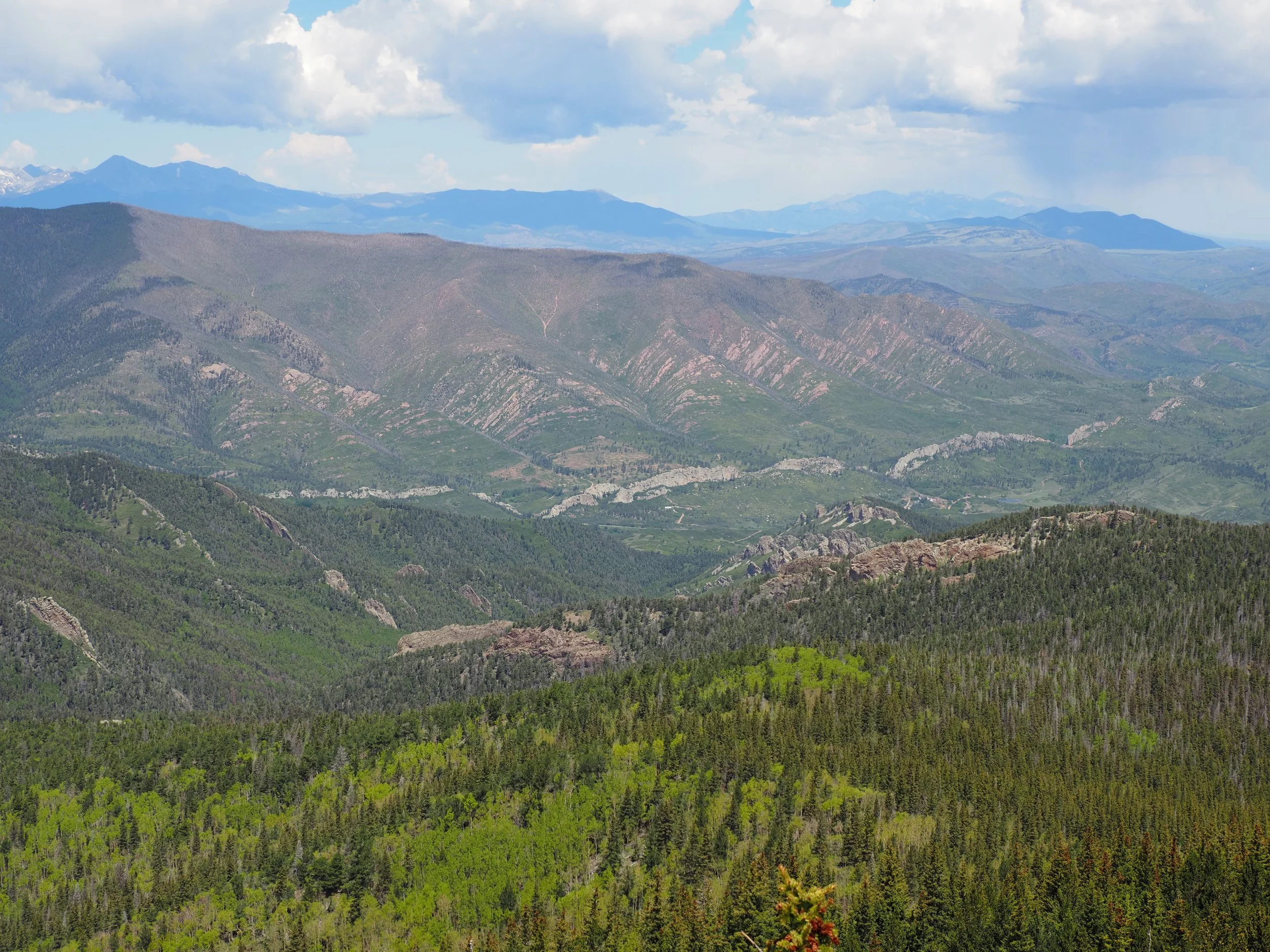 Looking to the north