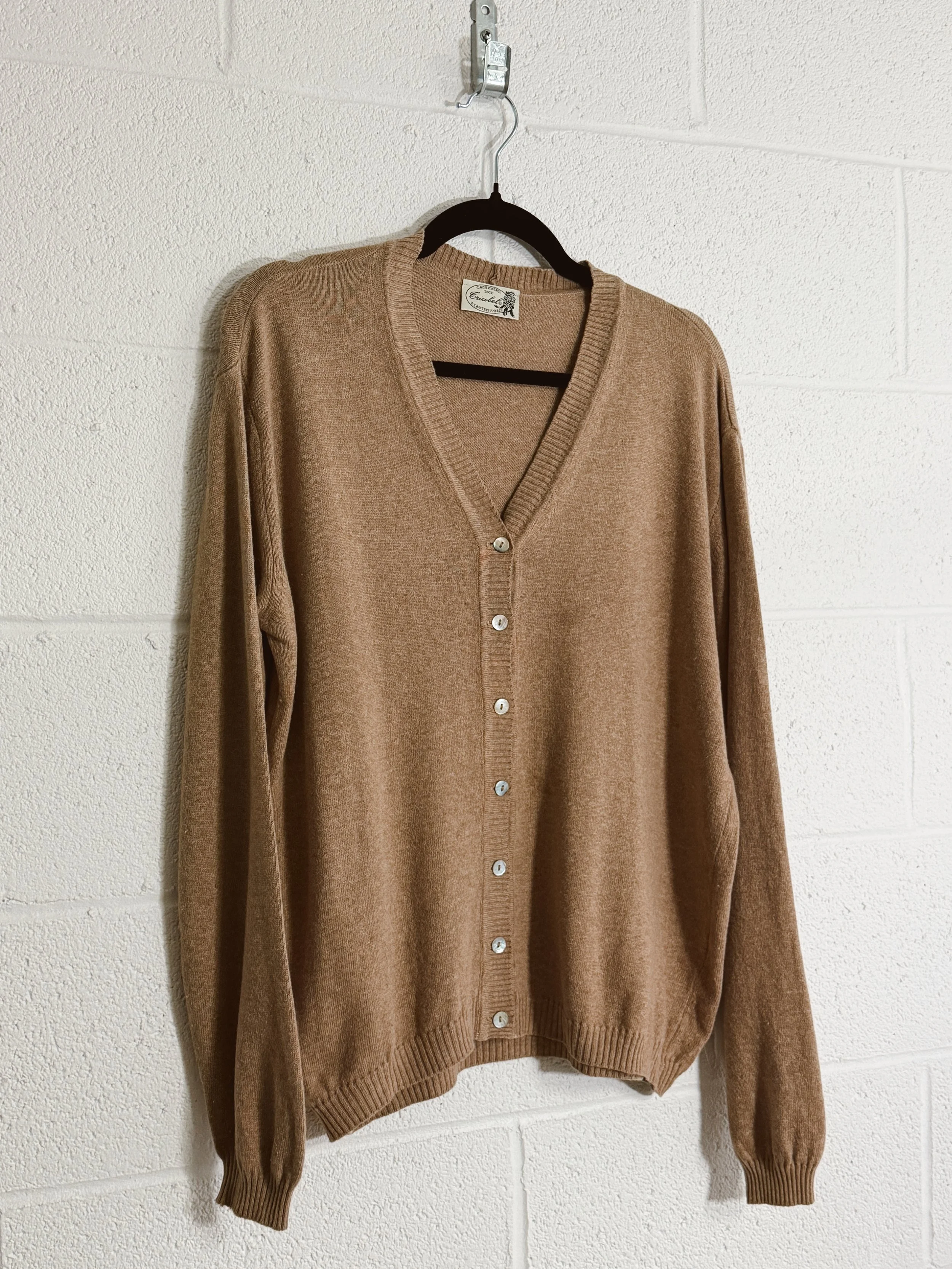 Italian Wool Cashmere Cardigan