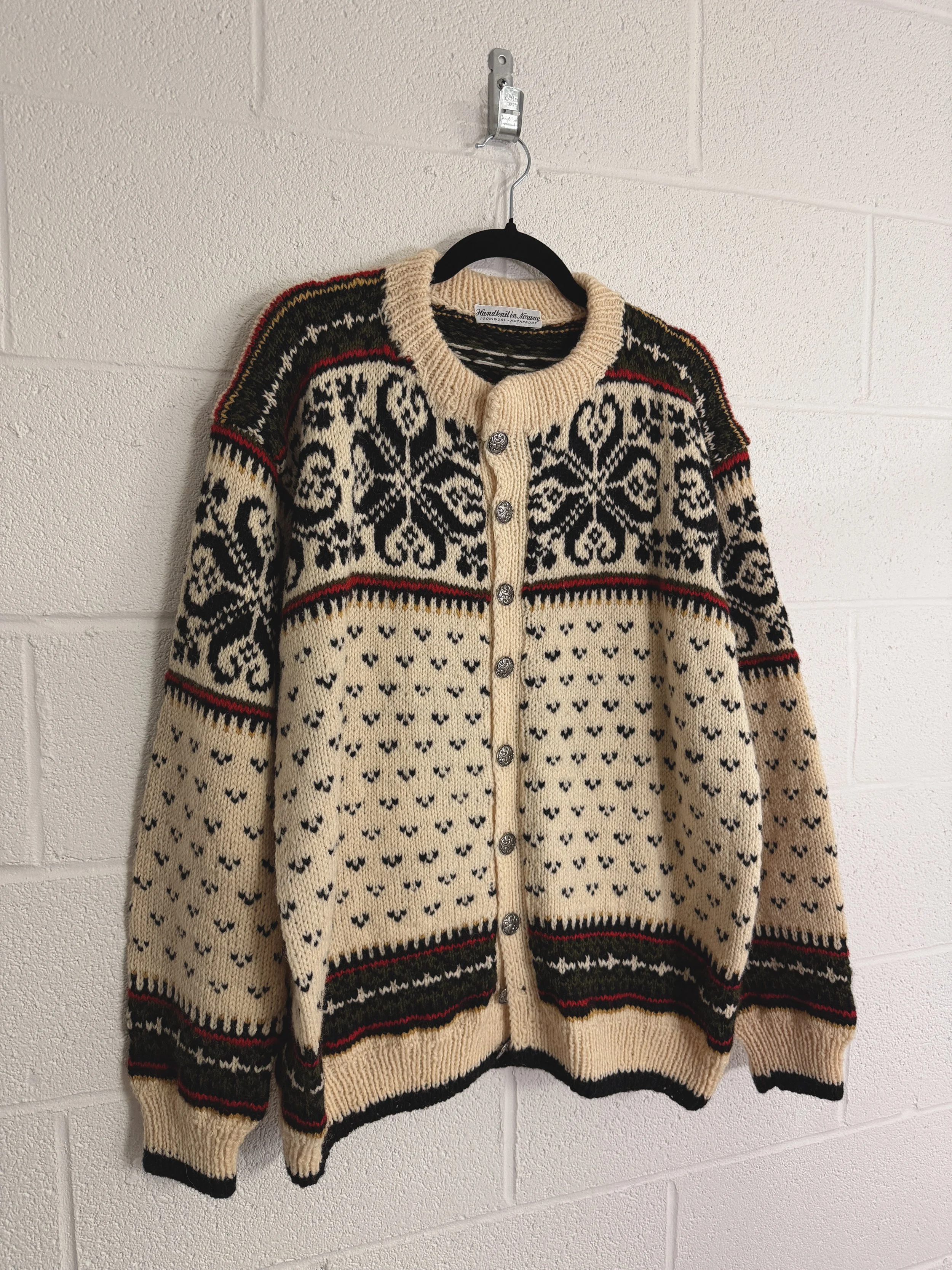 Handknit Norwegian Sweater