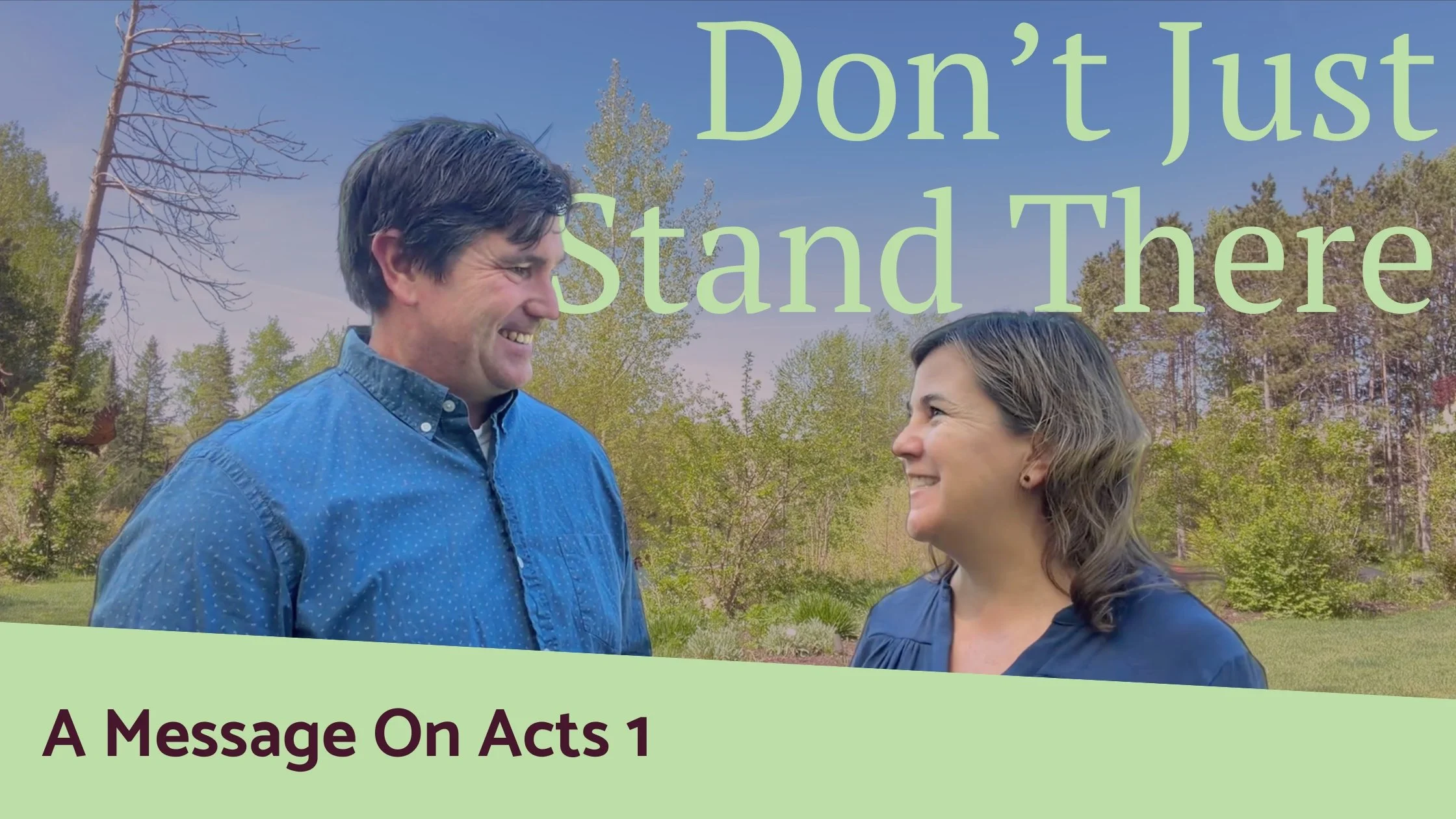 Don’t Just Stand There