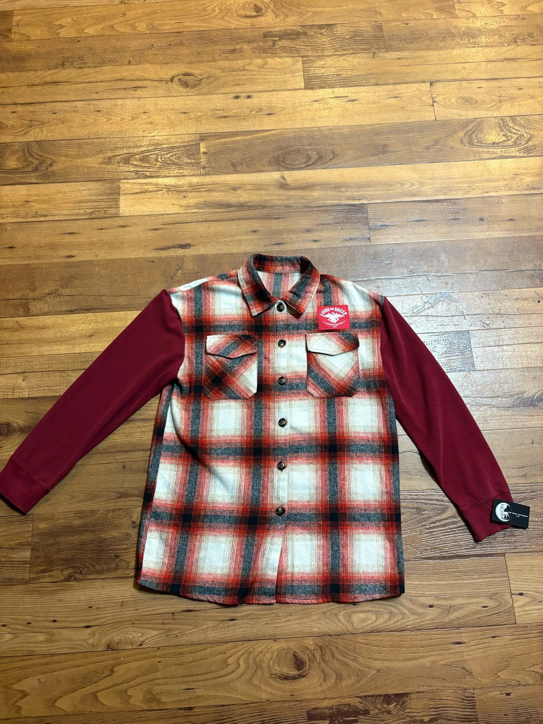 Lions Not Sheep Flannel