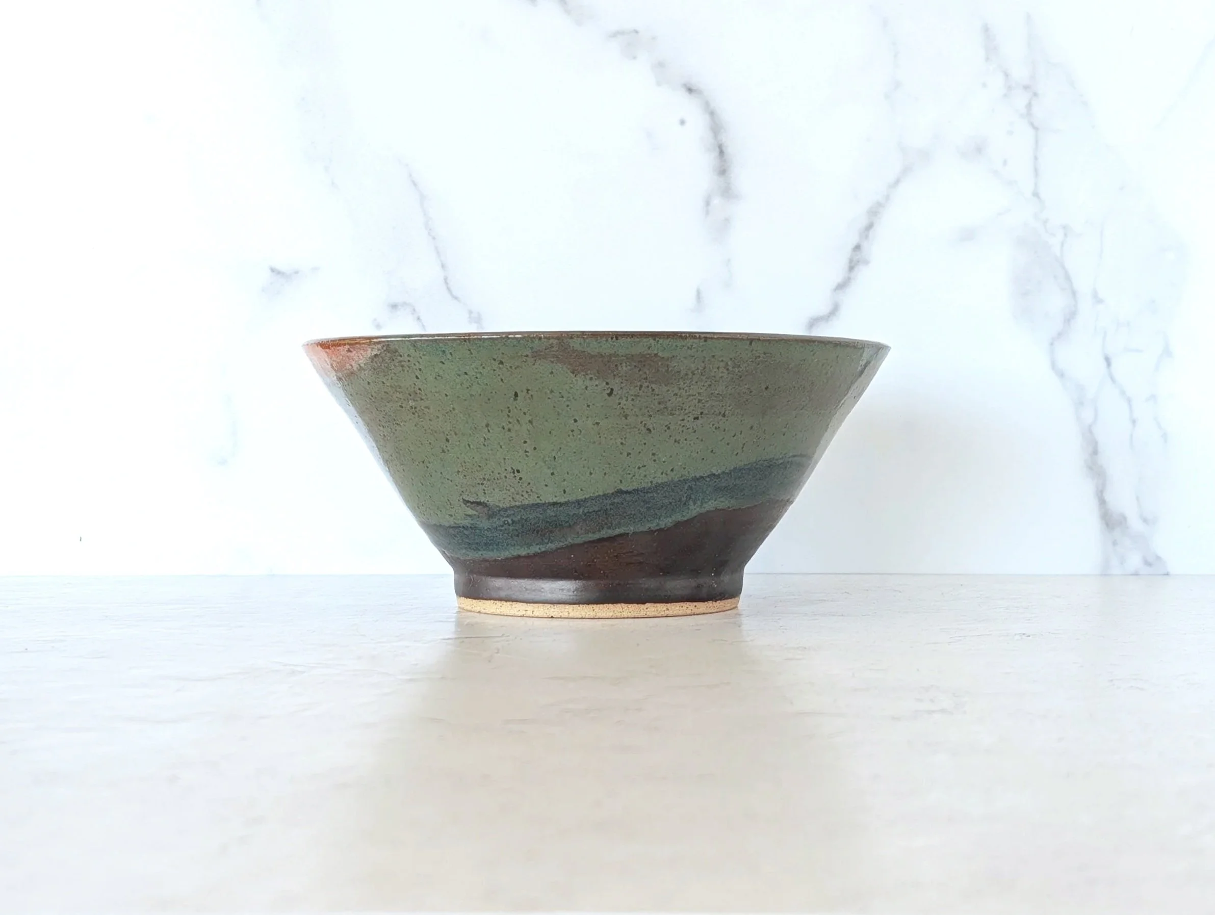 Ramen Bowl -  Deep Forest, Dynamic Drip Finish
