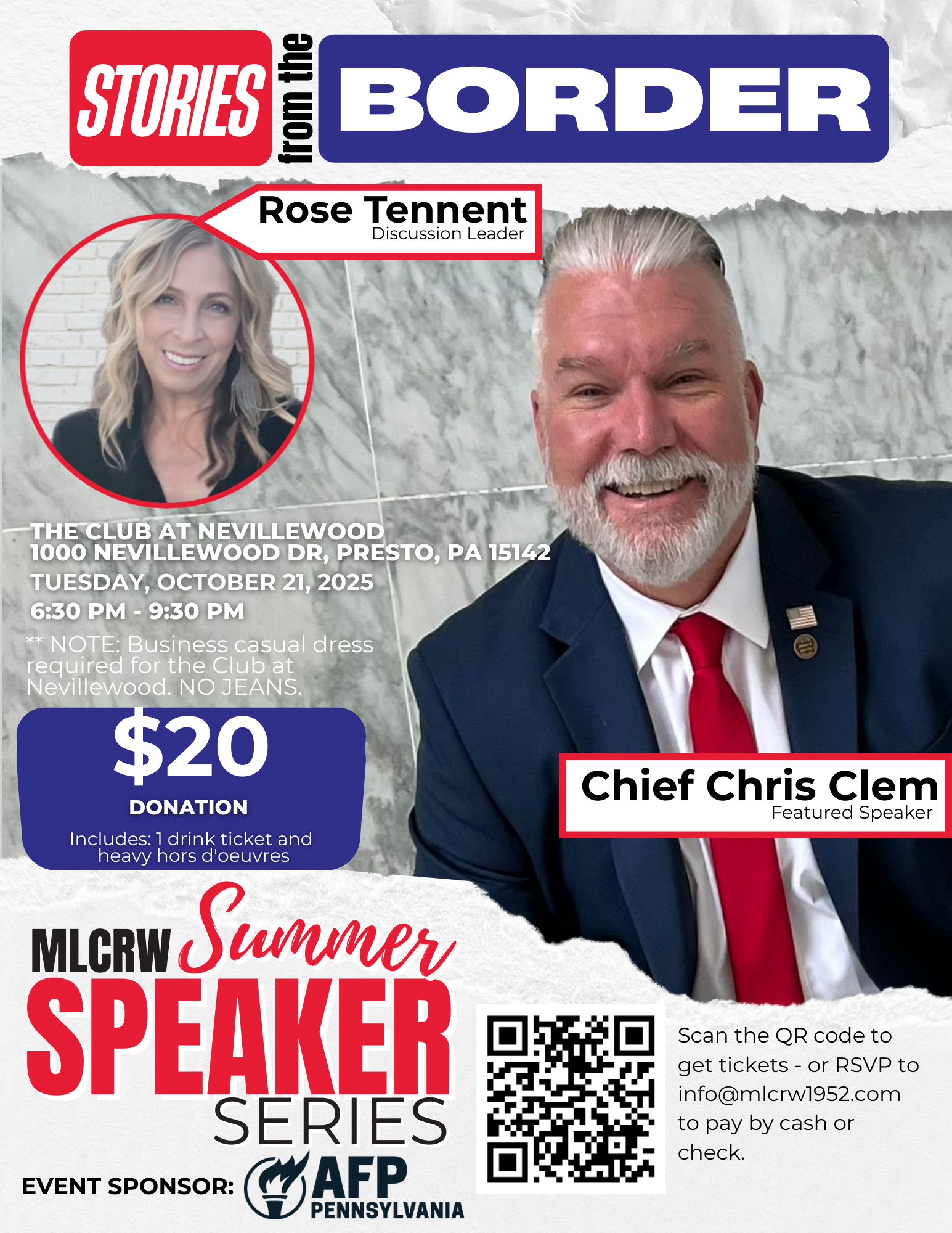 Summer Speaker Series | Stories from the Border with Chief Chris Clem