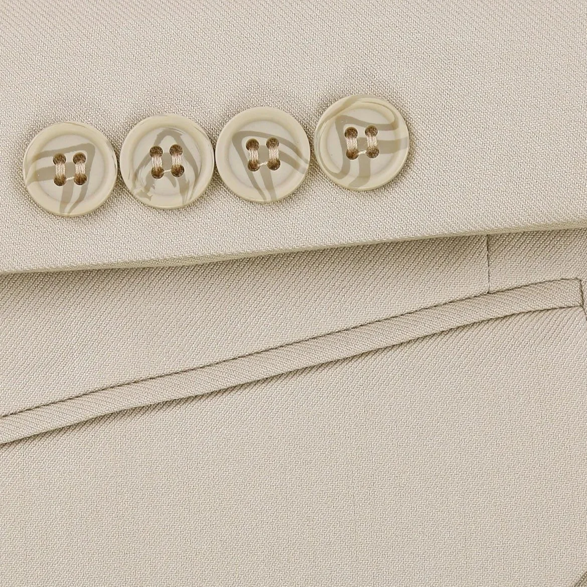 Tan suit buttons