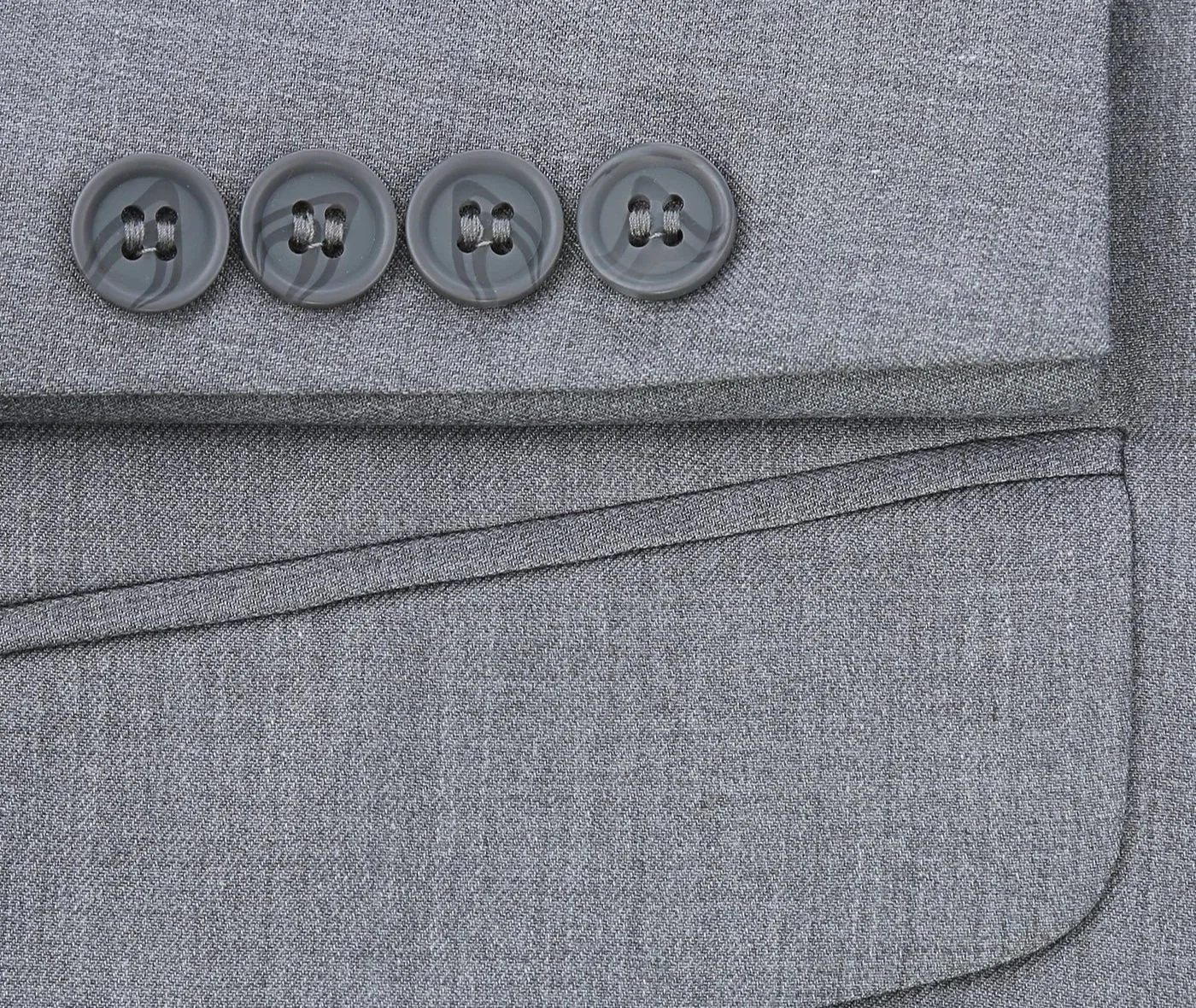 Light gray suit buttons
