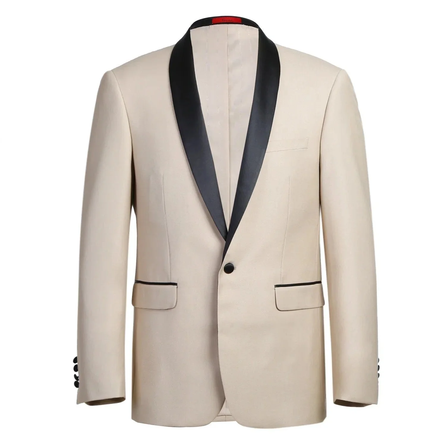 Tan tuxedo jacket