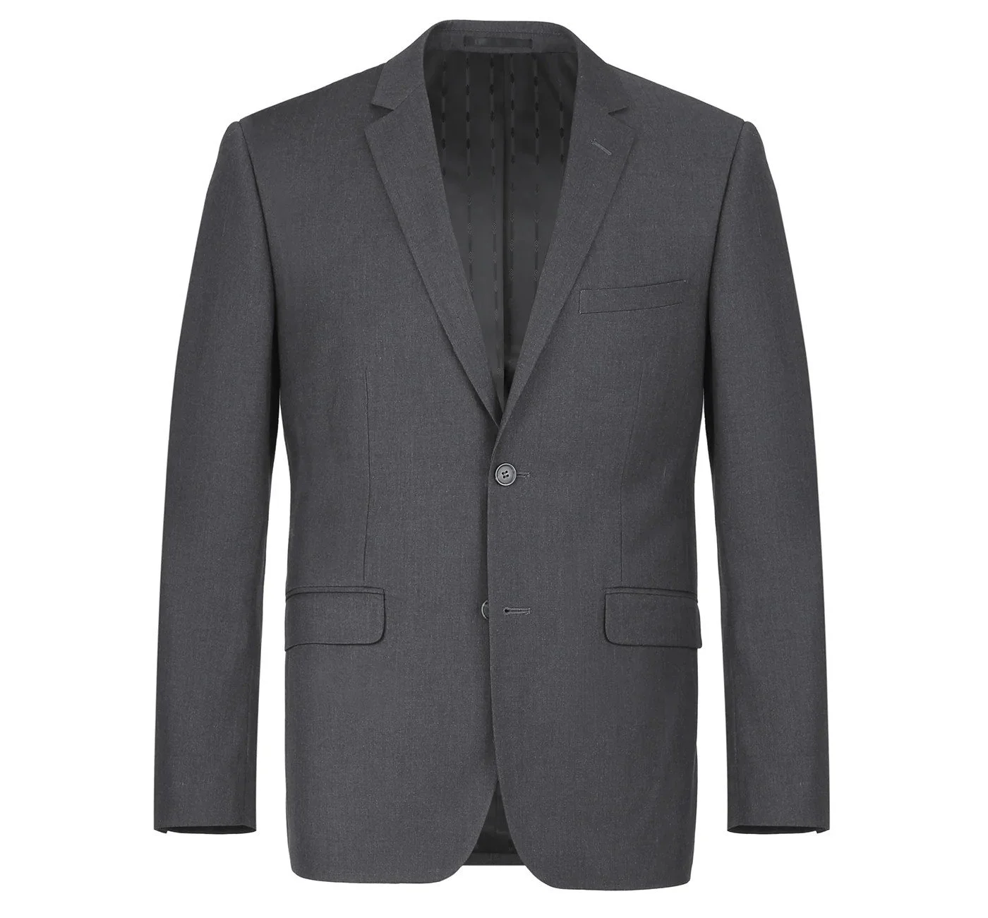 Charcoal suit jacket