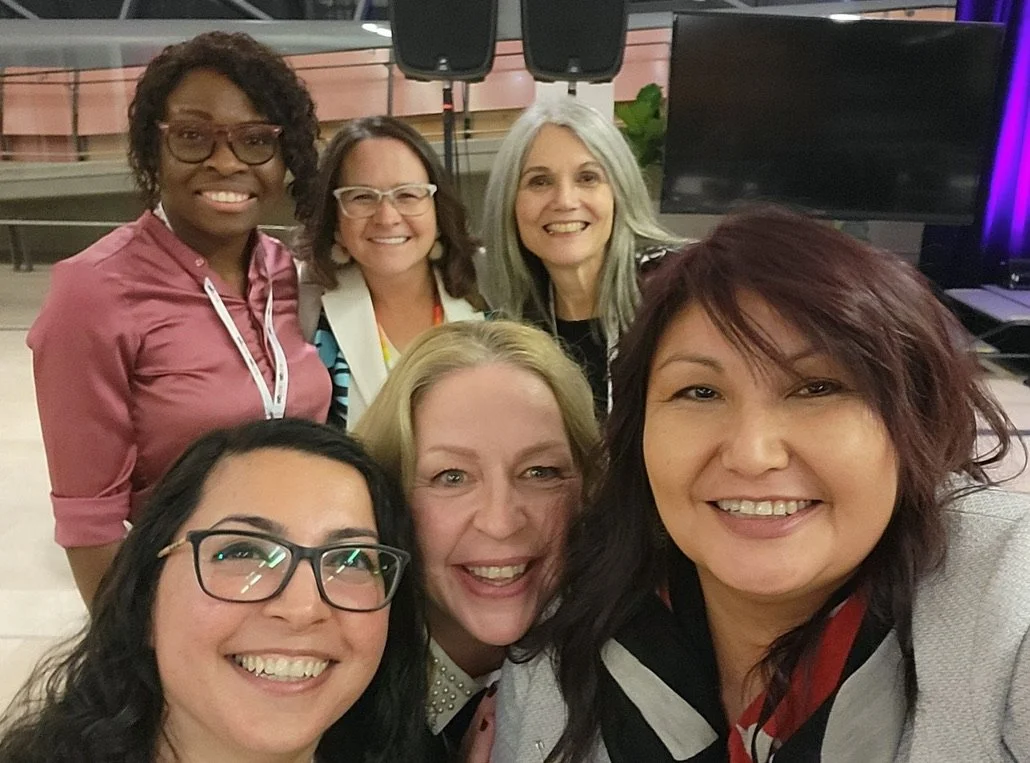 Anne with colleagues at the IAP2 North American Conference