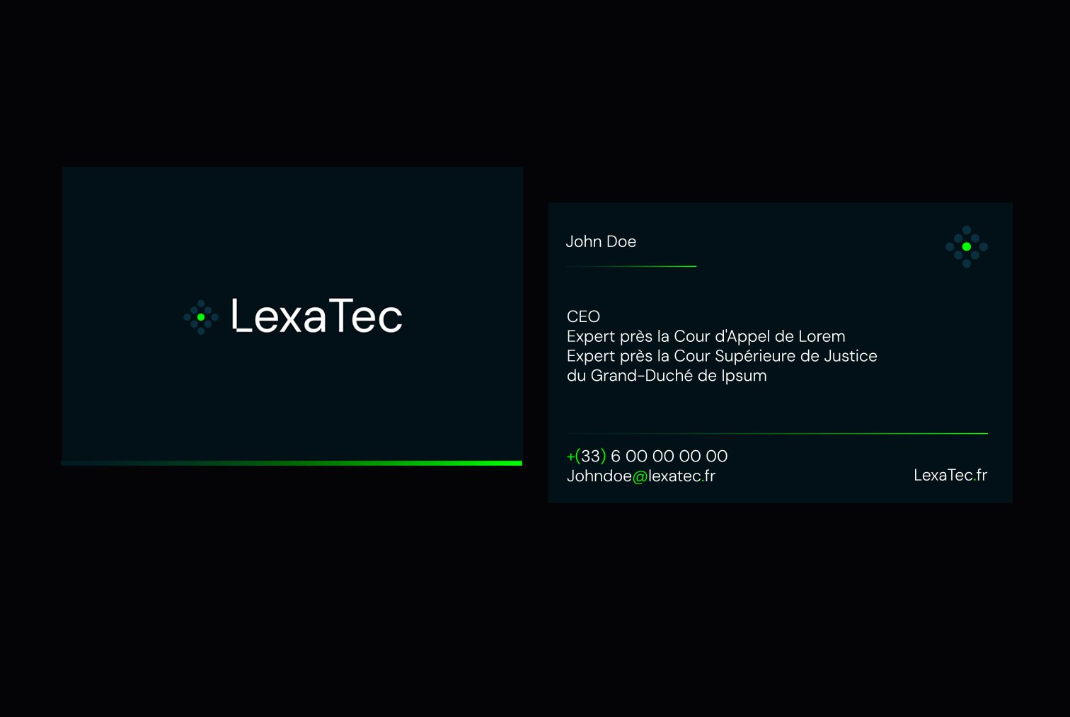 Carte de visite LexaTec