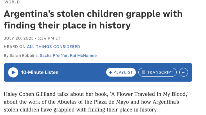 NPR's All Things Considered