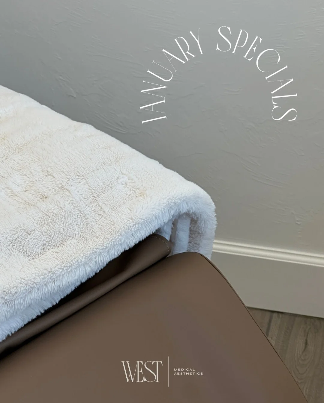 January at West &mdash;

Start the year with results you&rsquo;ll love:
&bull; New patients: $10.50/unit Botox
&bull; 20% off a new-to-you service

A fresh year is the perfect time to try something new. 🤍✨