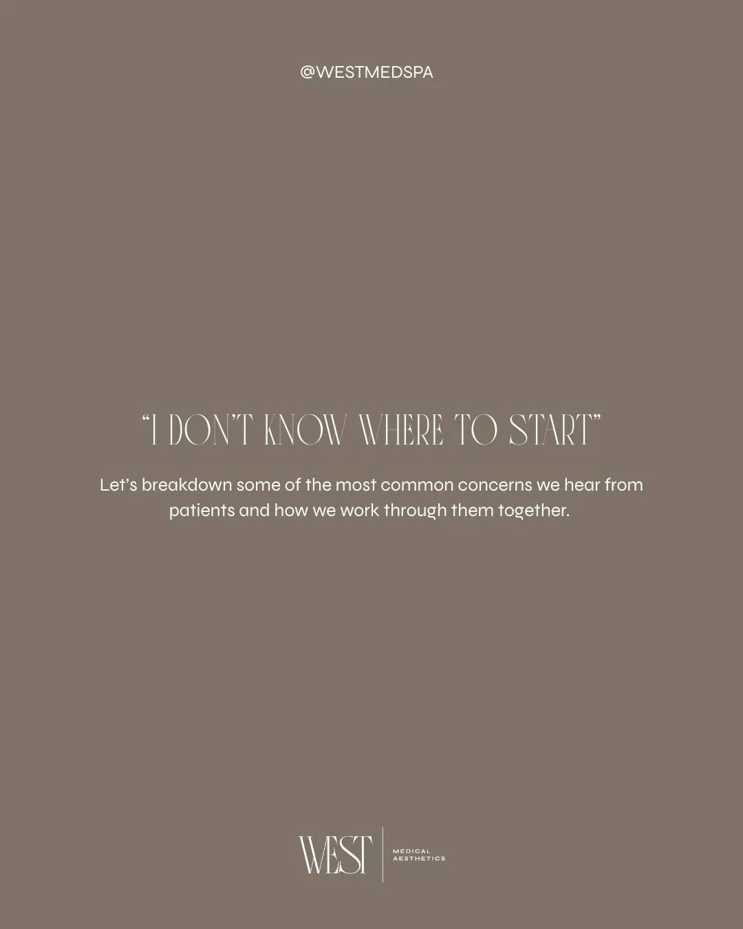 Breaking down some of the most common concerns we get from patients ➡️ 

If any of this sounds familiar, you&rsquo;re not alone! We are here to help you. Book your consultation and let&rsquo;s start this journey together.