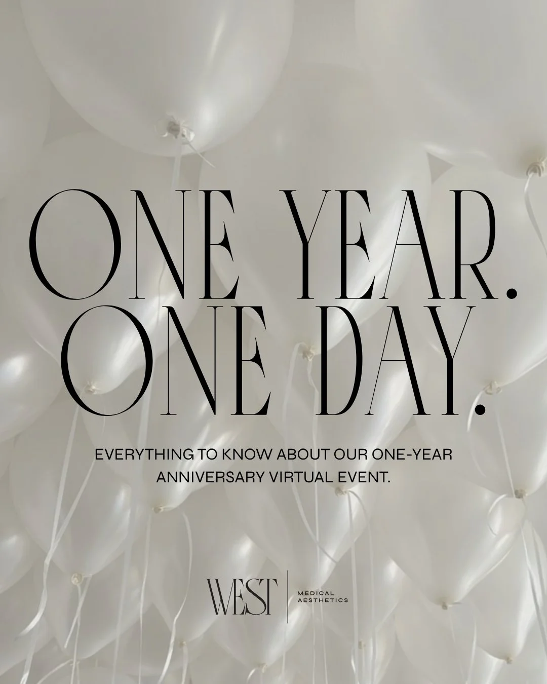 Some details about our one-year event! 🤍
We are so excited! 

#okcmedspa #medspacontent #okcaesthetician #okcaesthetics #westmedspa