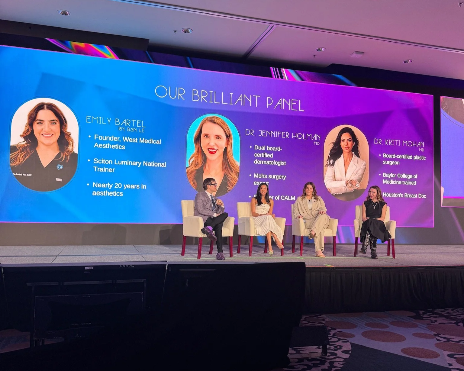 West Founder, Emily Bartel, Speaks at Sciton UP Xchange in Austin, TX