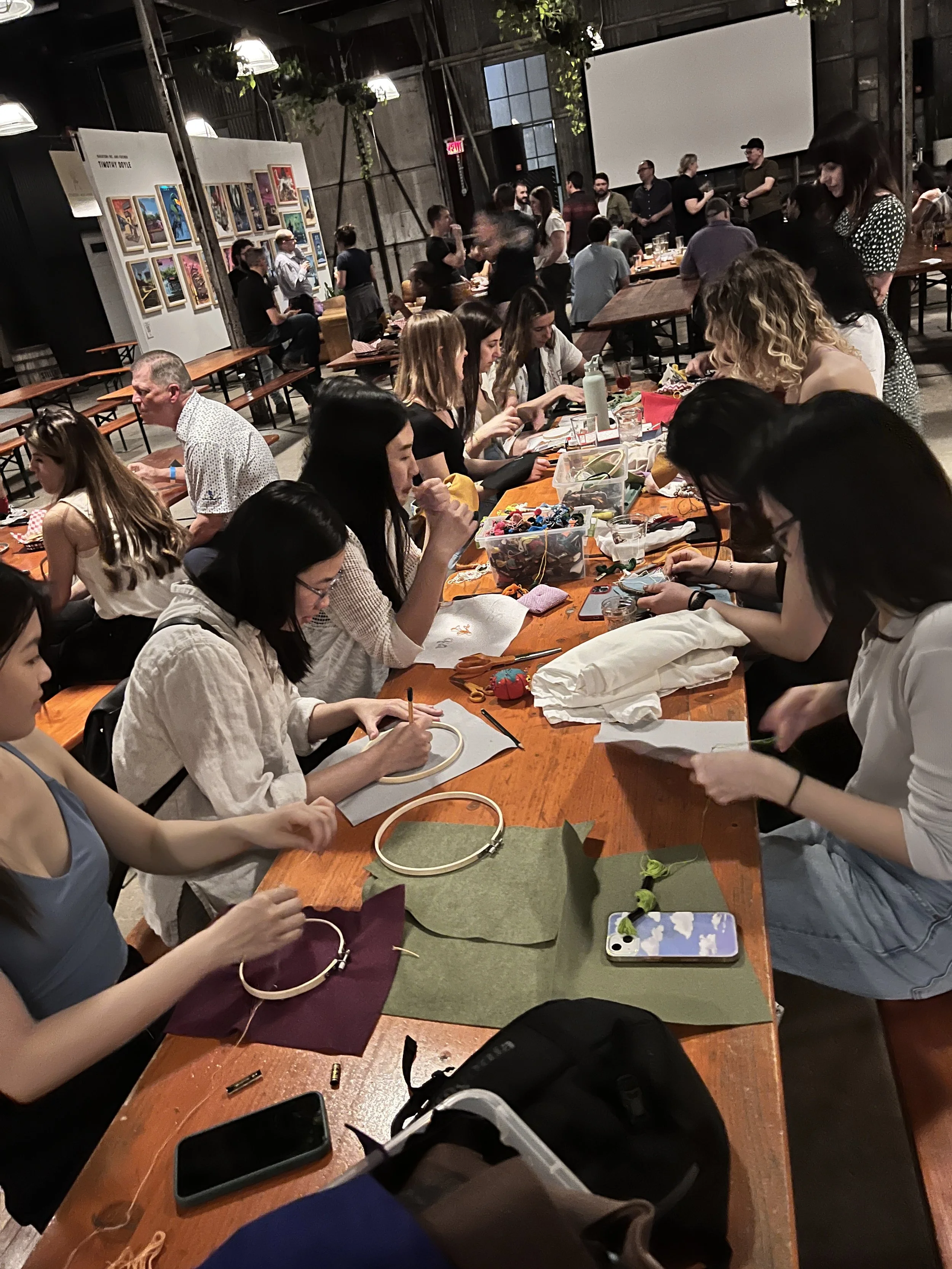 Felting Workshop @ Central Machine Works Brewery