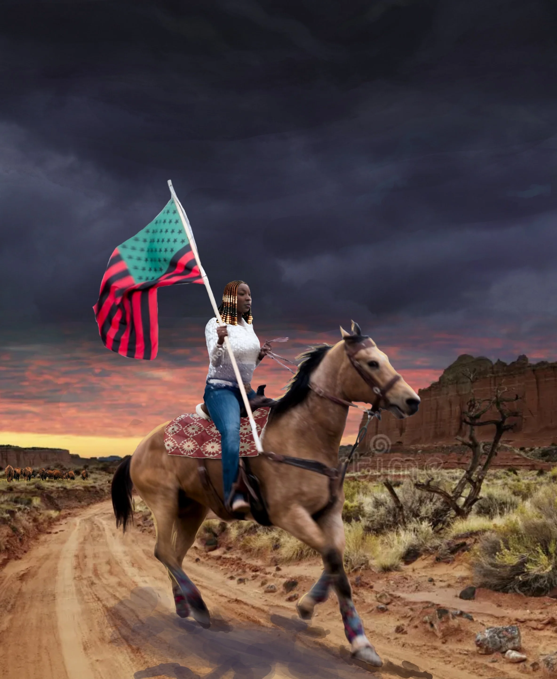 "Untitled", Digital Collage, 2025