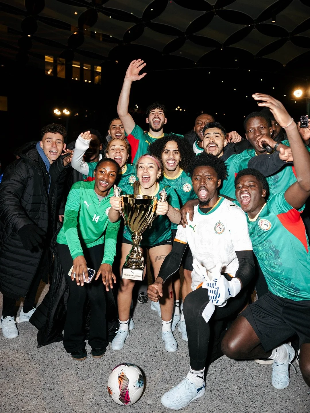 NYC was outsideee!!! 
🙌
@puma.usa brought the heat yesterday with the reveal of their brand new away jersey&rsquo;s for their World Cup teams @dominopark ! 
-
What a pleasure being part of such an amazing project, organizing this exciting 4v4 tourne