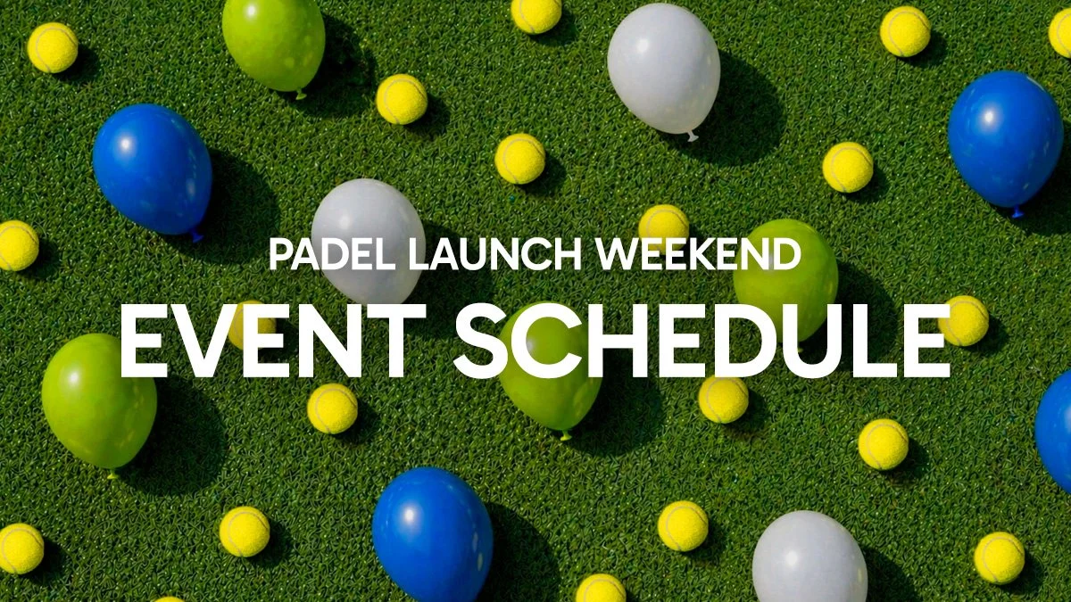 Our Opening Weekend Schedule is now available