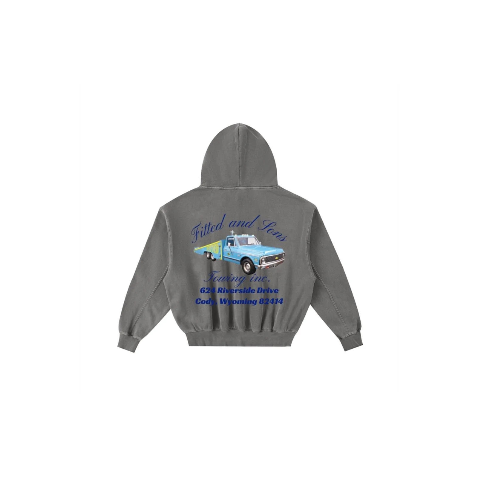 Towing inc. Hoodie (Dark Grey)