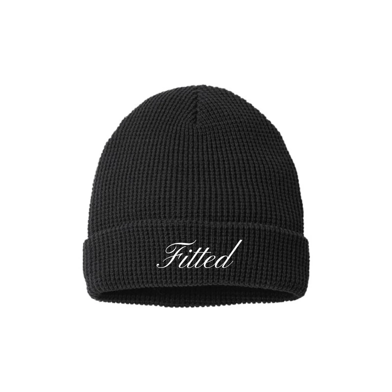 Fitted Signature Waffle beanie