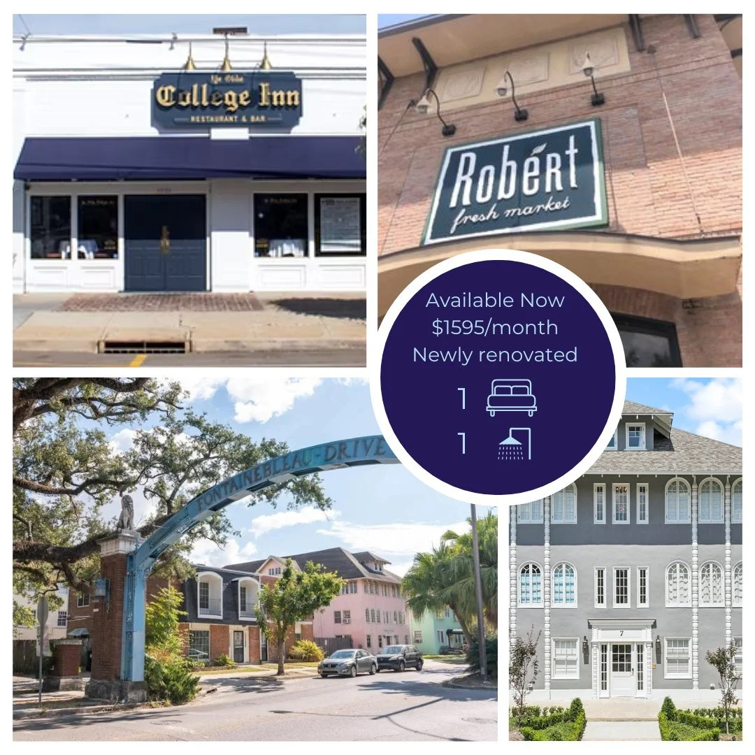 7 Fontainebleau Drive
New Orleans, LA 70125

Updated Renovation
Chef's Kitchen
Ample Natural Light

www.nola4rent.com
 #NowRenting #NowLeasing #NewOrleansRealEstate #neworleansrentals #newneighborhood #ApartmentForRent #HistoricHomes #UpdatedLiving #