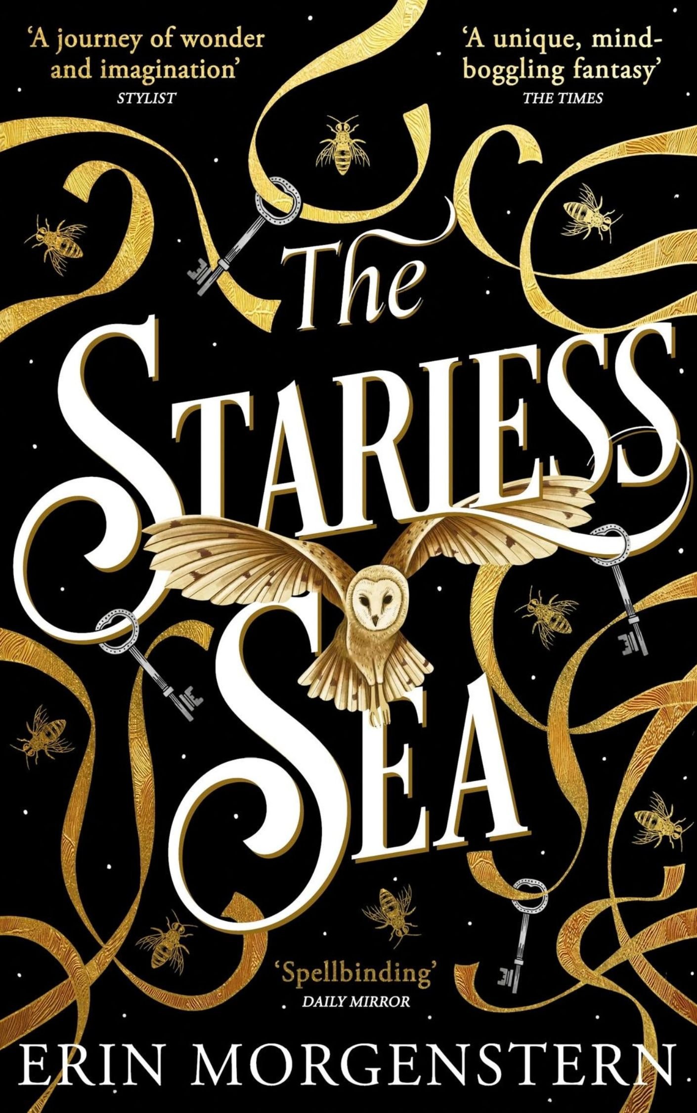 The cover of The Starless Sea by Erin Morgenstern
