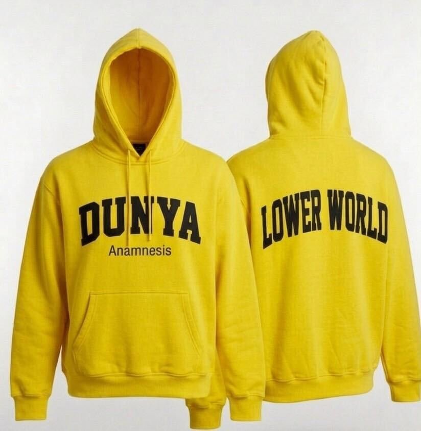 Yellow Anamnesis Collection Luxury Hoodie
