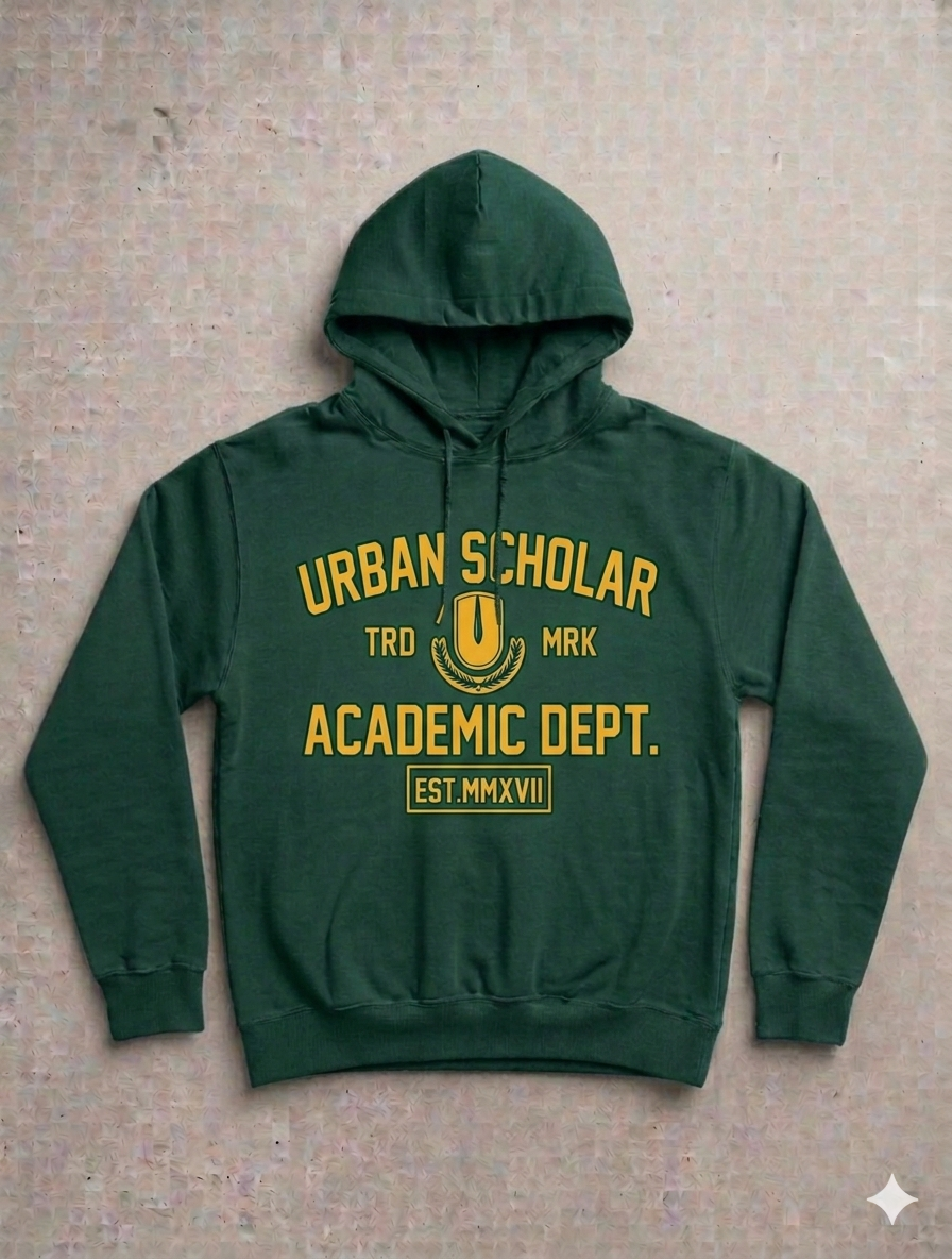 Green Academic Premium Hoodie