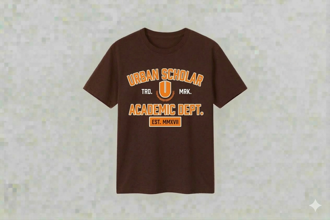 Brown Academic Premium T-shirt