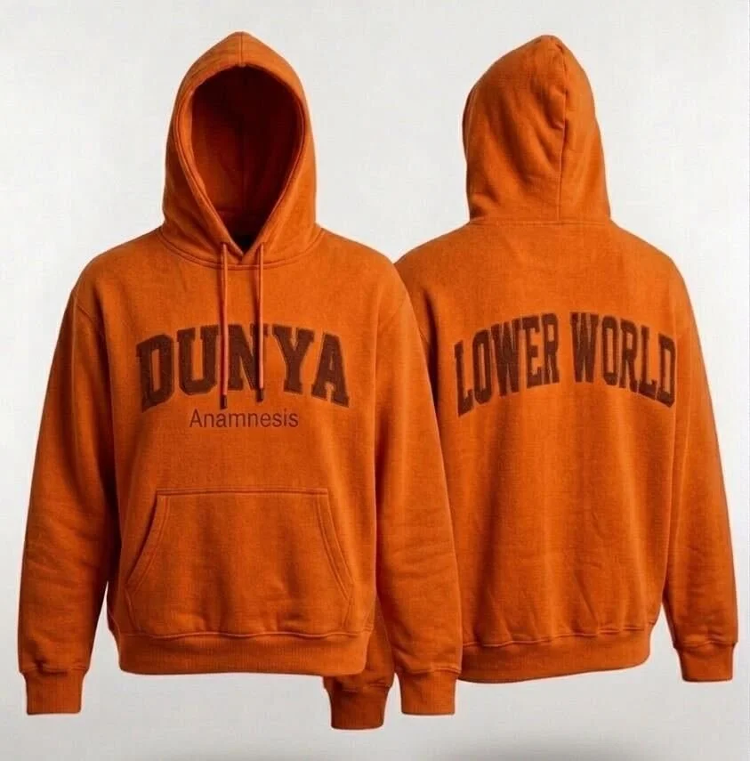 Orange Anamnesis Collection Luxury Hoodie