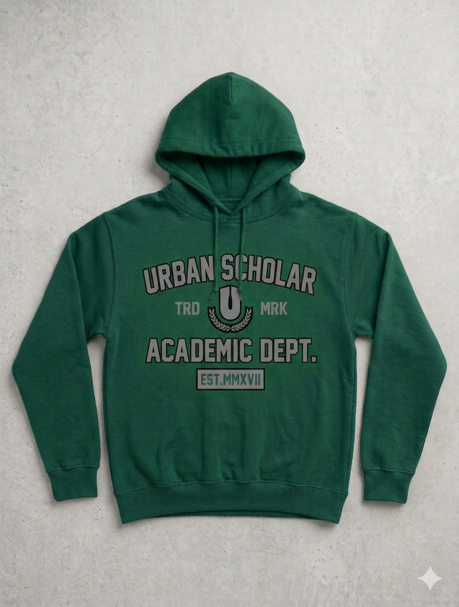 Green Academic Premium Hoodie
