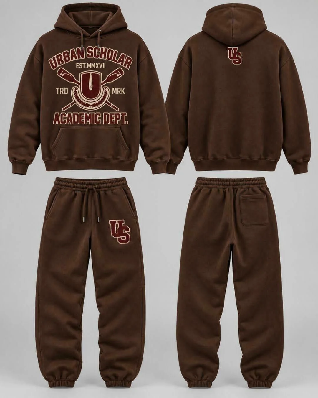 Brown Sweatsuit