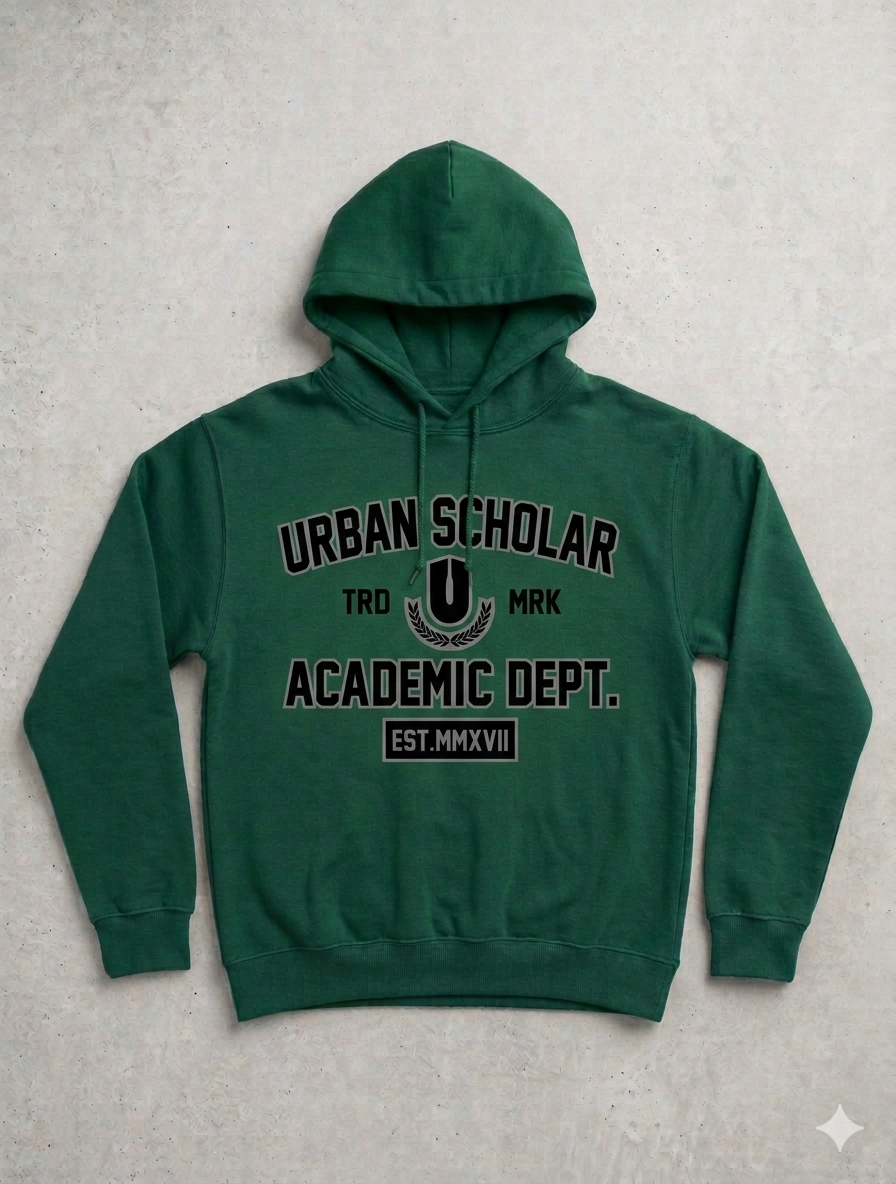 Green Academic Premium Hoodie
