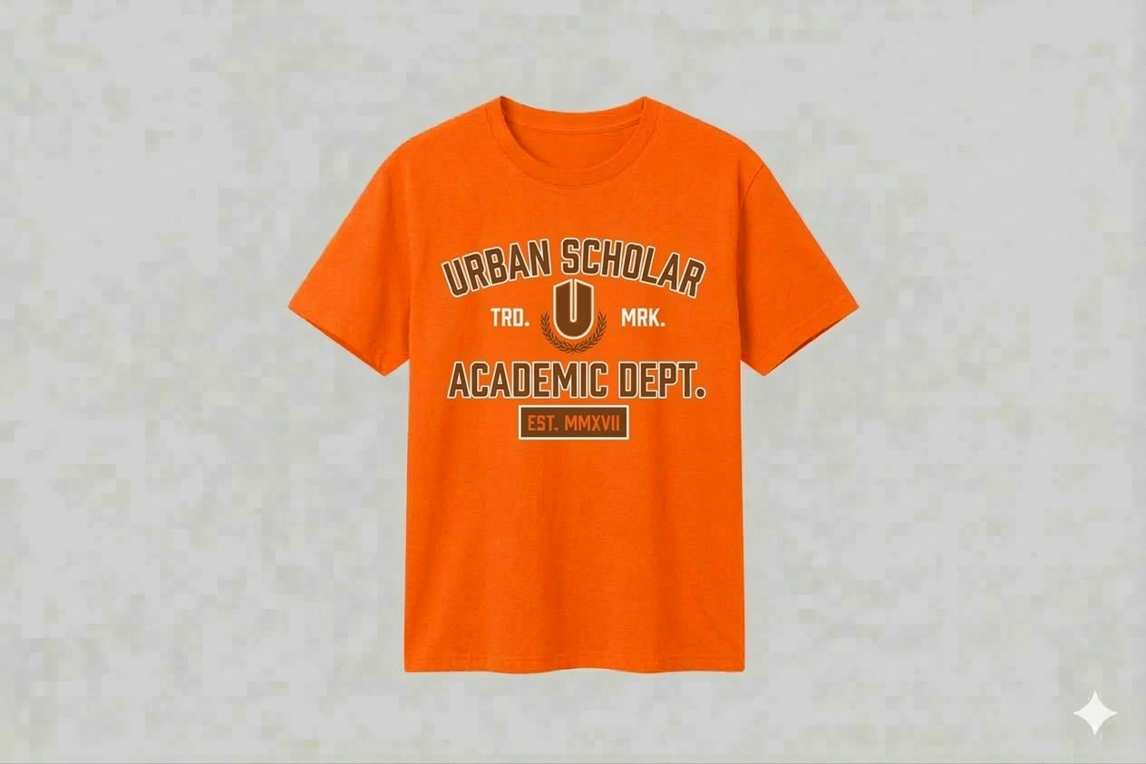 Orange Academic Premium T-shirt