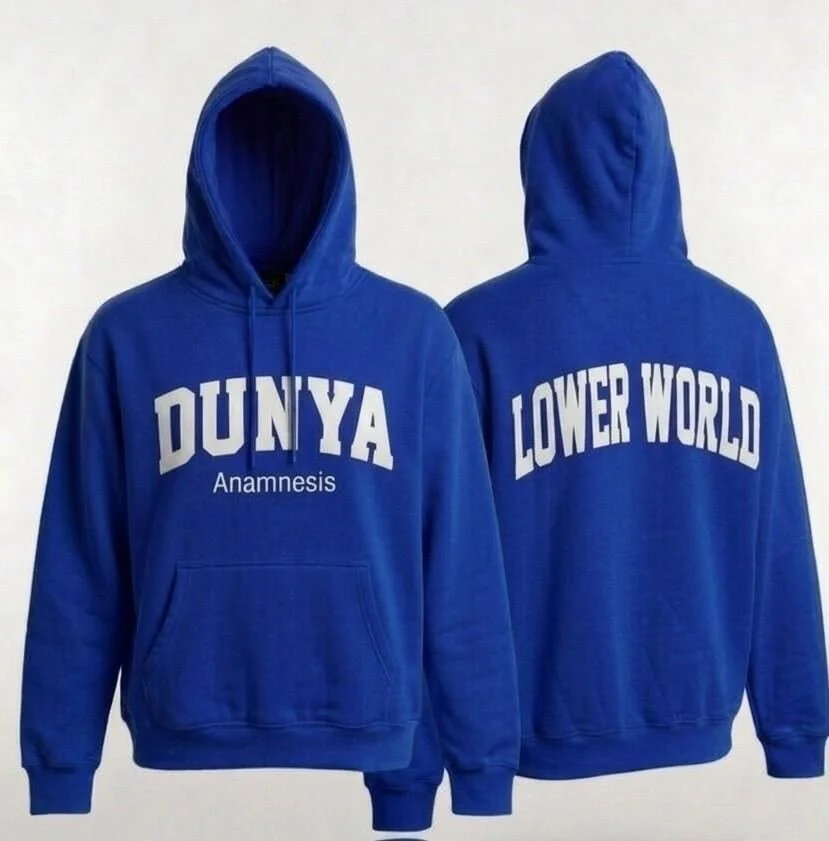 Royal Blue Anamnesis Collection Luxury Hoodie