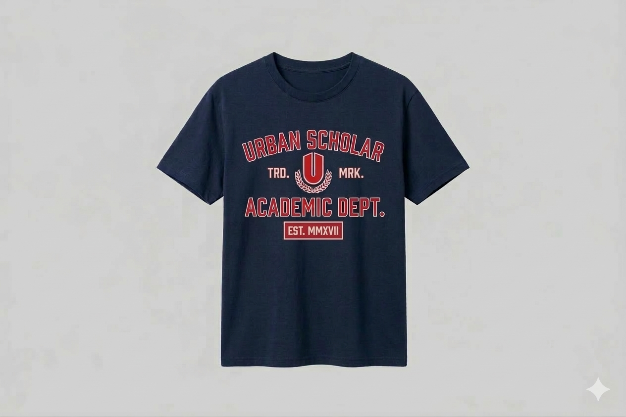 Navy Academic Premium T-shirt